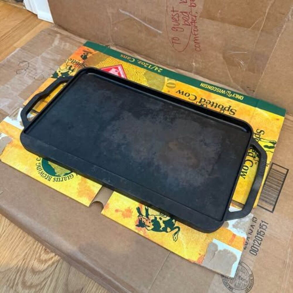Lodge Cast Iron Reversible Griddle and Grill